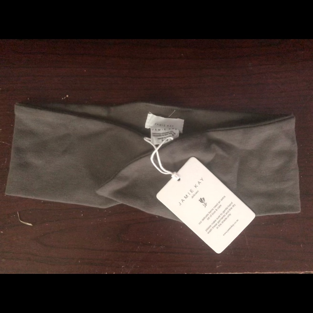 NWT Jamie Kay Organic Cotton Headband : Olive